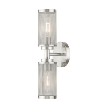 Livex Lighting 14122-91 - 2 Lt Brushed Nickel Wall Sconce