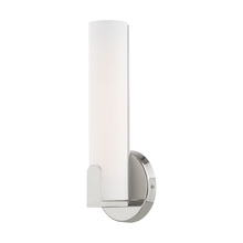 Livex Lighting 16361-05 - 10W LED Polished Chrome ADA Wall Sconce