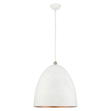 Livex Lighting 49110-03 - 3 Lt White Pendant