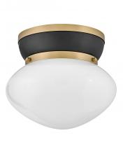 Lark 83601BK-LCB - Small Flush Mount