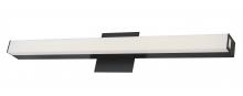 Abra Lighting 20017WV-BL-Sabre - 24&#34; Vertical or Horizontal Mount with Floating Backplate Vanity Bar