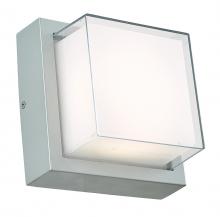 Abra Lighting 50023ODW-SL-Geo - Square Wet Location Wall Sconce