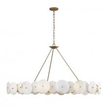 Varaluz 370C09HG - Cosmos 9-Lt Chandelier - Havana Gold