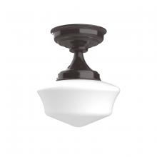 Montclair Light Works FMA021-51 - Schoolhouse 12&#34; flush mount