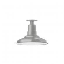 Montclair Light Works FMB182-49 - Warehouse 12&#34; flush mount