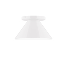 Montclair Light Works FMD421-44 - 8&#34; Axis Mini Cone Flush Mount