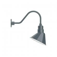 Montclair Light Works GNA102-40 - Angle 10&#34; gooseneck wall light