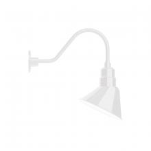 Montclair Light Works GNA102-44 - Angle 10&#34; gooseneck wall light