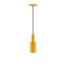 Montclair Light Works PEBX450-21-L10 - 3.5" Stack Mini Cylinder LED Pendant, Bright Yellow