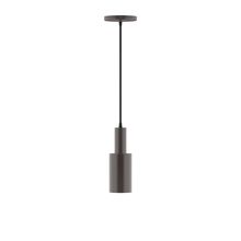 Montclair Light Works PEBX450-51-L10 - 3.5" Stack Mini Cylinder LED Pendant, Architectural Bronze