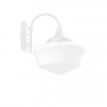 Montclair Light Works SCC021-44 - Schoolhouse 12&#34; Wall Sconce in White
