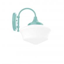 Montclair Light Works SCC021-48 - Schoolhouse 12&#34; Wall Sconce in Sea Green