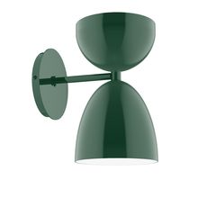 Montclair Light Works SCIX448-42-L10 - 6&#34; Nest LED Wall Sconce, Forest Green