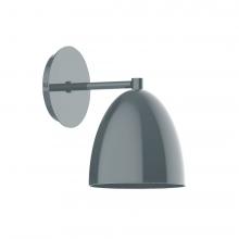 Montclair Light Works SCK417-40-L10 - J-Series LED Wall Sconce, Slate Gray