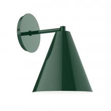 Montclair Light Works SCK420-42-L10 - J-Series LED Wall Sconce, Forest Green