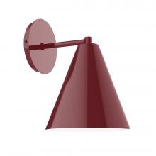 Montclair Light Works SCK420-55-L10 - J-Series LED Wall Sconce, Barn Red