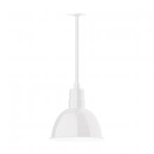 Montclair Light Works STA116-44 - Deep Bowl 12&#34; pendant, stem mount