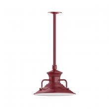 Montclair Light Works STA142-55 - Homestead 12&#34; pendant, stem mount