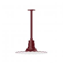 Montclair Light Works STB159-55 - Radial 16&#34; pendant, stem mount