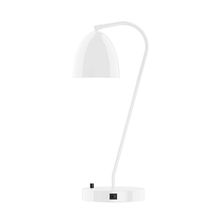 Montclair Light Works TLC417-44-L10 - 23&#34; J-Series LED Table Lamp, White