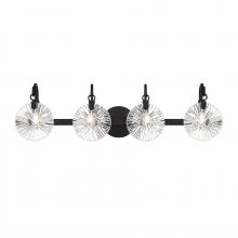  8-3981-4-BK - Addison 4-Light Bathroom Vanity Light in Matte Black