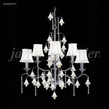 James R Moder 96326S2SE-97 - Murano Collection 6 Light Chandelier