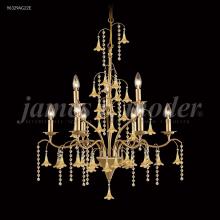 James R Moder 96329S2SW - Murano Collection 9 Light Chandelier