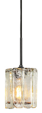 Stone Lighting PD162CRBZRT6BBL - Pendant Xylo Clear Glass Bronze Black Cord 120v 60W Retro Edison