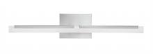 Norwell 8146-CH-FA - Double L Sconce 26&#34; Led Vanity Light
