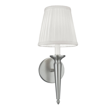 Norwell 8212-BN-WS - Georgetown 1 Light Sconce - Brushed Nickel