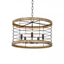 Maxim 12515DWBK - Homestead-Chandelier