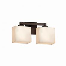 Justice Design Group CLD-8432-55-DBRZ - Regency 2-Light Bath Bar