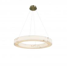 Justice Design Group FAL-8223-BRSS - Medley 32&#34; LED Ring Pendant