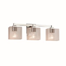 Justice Design Group FSN-8433-55-SEED-CROM - Regency 3-Light Bath Bar