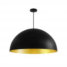 Justice Design Group NSH-9843-CBGD - Elias 32&#34; 6-Light Dome Pendant