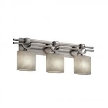 Justice Design Group CLD-8503-20-NCKL - Argyle 3-Light Bath Bar