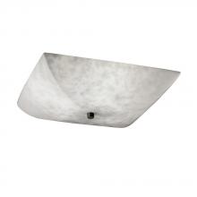 Justice Design Group CLD-9672-35-DBRZ - 24&#34; Semi-Flush Bowl w/ GU24-LED Lamping