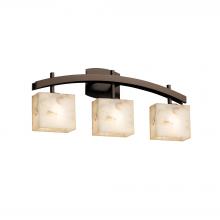 Justice Design Group ALR-8593-55-DBRZ - Archway 3-Light Bath Bar