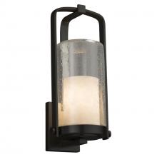 Justice Design Group CLD-7584W-10-MBLK - Atlantic Large Outdoor Wall Sconce