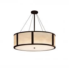 Justice Design Group CLD-9547-DBRZ - Tribeca 48" Drum Pendant