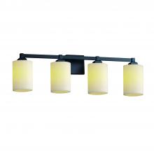  CNDL-8434-10-CREM-MBLK - Regency 4-Light Bath Bar