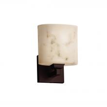 Justice Design Group FAL-8437-30-DBRZ - Regency ADA 1-Light Wall Sconce