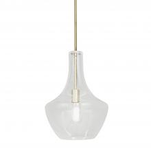 Justice Design Group FSN-4171-SEED-BRSS - Harlow 14&#34; Pendant