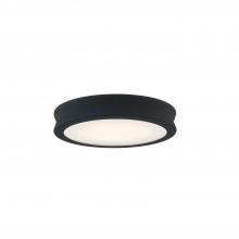 Justice Design Group FSN-4180-OPAL-MBTX - Bevel 8.5&#34; LED Flush-Mount