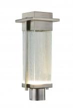 Justice Design Group FSN-7542W-RAIN-NCKL - Pacific 7&#34; LED Post Light (Outdoor)