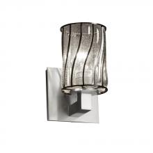 Justice Design Group WGL-8921-10-SWCB-DBRZ - Modular 1-Light Wall Sconce