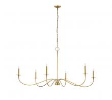 Z-Lite 2301-63RB - 6 Light Chandelier