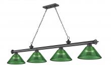 Z-Lite 2306-4BP-ARG - 4 Light Billiard