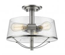 Z-Lite 444SF-BN - 3 Light Semi Flush Mount