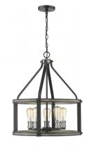 Z-Lite 472-5D-ABB - 5 Light Chandelier